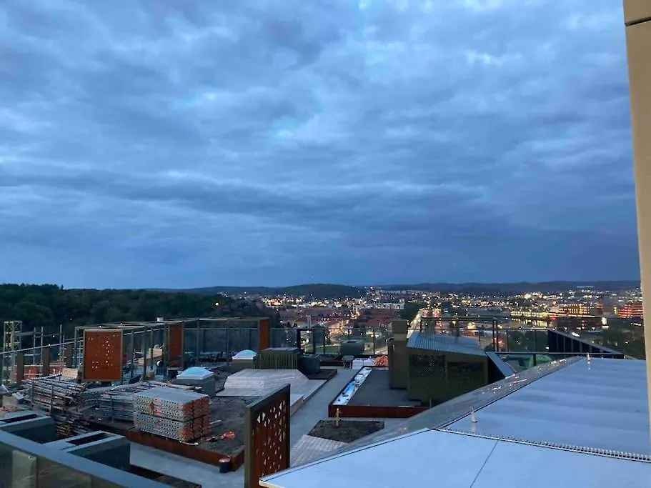 Karlatornet Studio Queen Bed Apartment Gothenburg Sweden